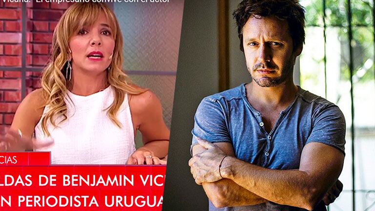 Filosa frase de una periodista uruguaya sobre Benjamín Vicuña: "Feo, chiquitito y mujeriego"