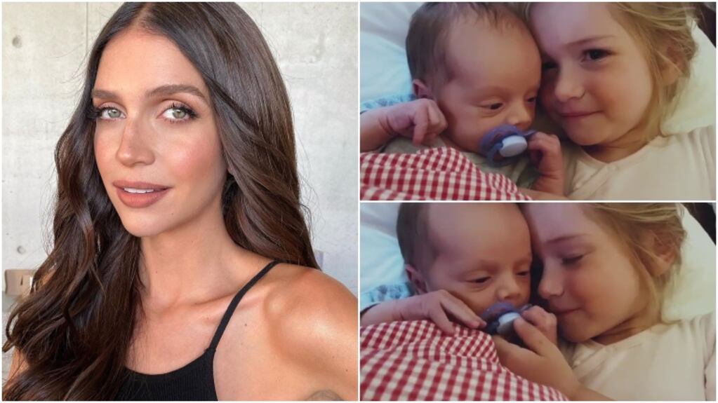 El video súper tierno de Zaira Nara con sus hijos Malaika y Viggo