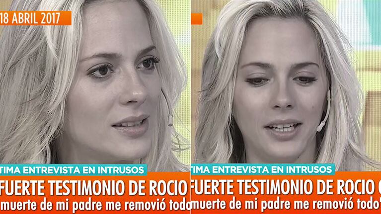 La última aparición pública de Rocío Gancedo