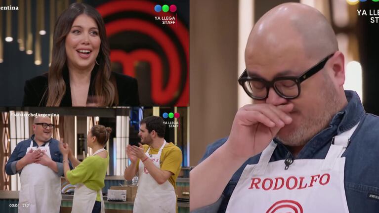 Rodolfo Vera Calderón, emocionado tras convertirse en el primer finalista de MasterChef: "Ahora hay que darlo todo"