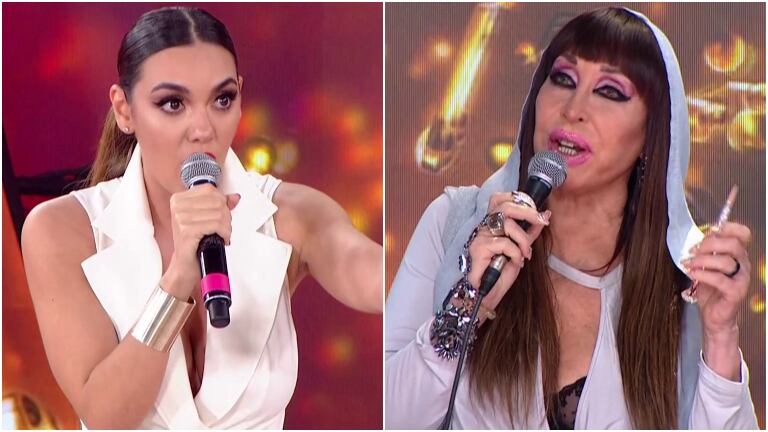 Provocativa frase de Moria Casán a Floppy Tesouro: "Las mujeres no la ven como una ‘calienta macho’"