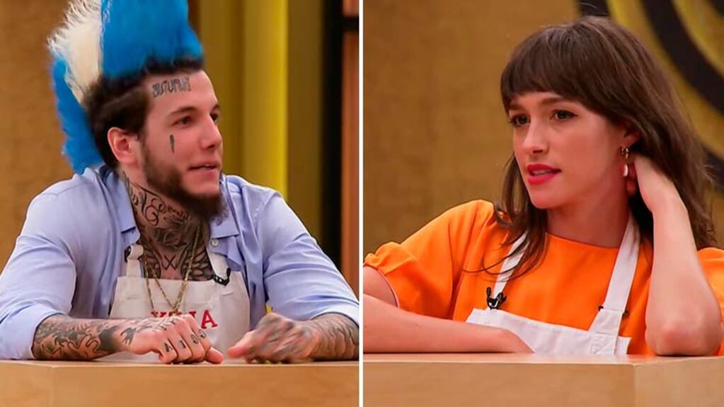 La atrevida propuesta de Cande Vetrano a Alex Caniggia en MasterChef Celebrity