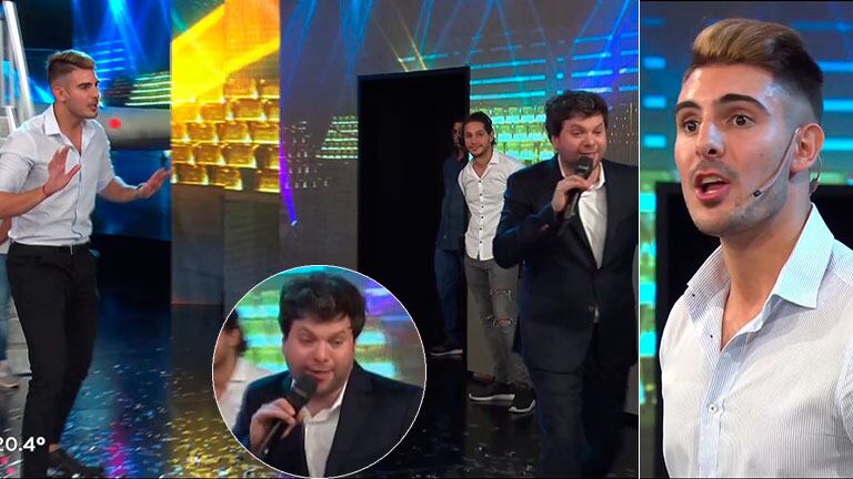 Guido Kaczka no permitió que un participante viole las medidas de seguridad por el coronavirus