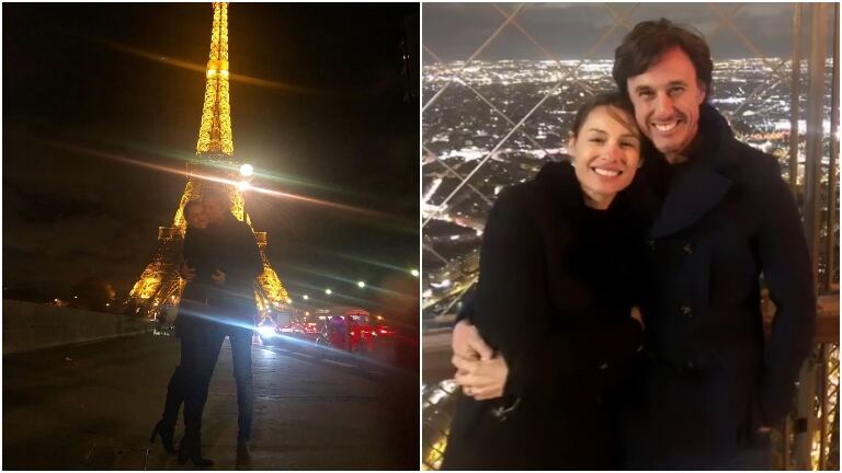 Pampita y Roberto García Moritán compartieron sus primeras imágenes de su luna de miel en París