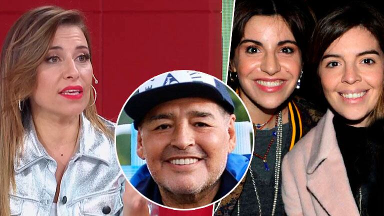 Fuerte pregunta de Mariana Brey sobre la relación de Dalma y Gianinna con Diego Maradona