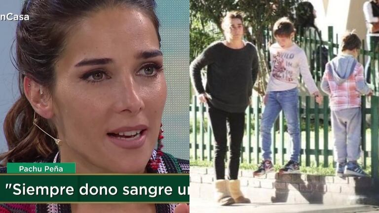 Juana Viale destacó de la donación de sangre: "Tomé conciencia cuando un hijo mío necesitó”