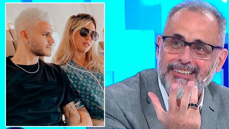 Picante chicana de Rial a Icardi en Intrusos tras el covid negativo de Wanda Nara