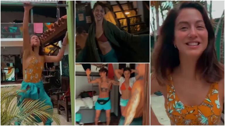 Los días de Flor Vigna en Buzios tras la final del Súper Bailando: risas con amigos y diversión en el hostel