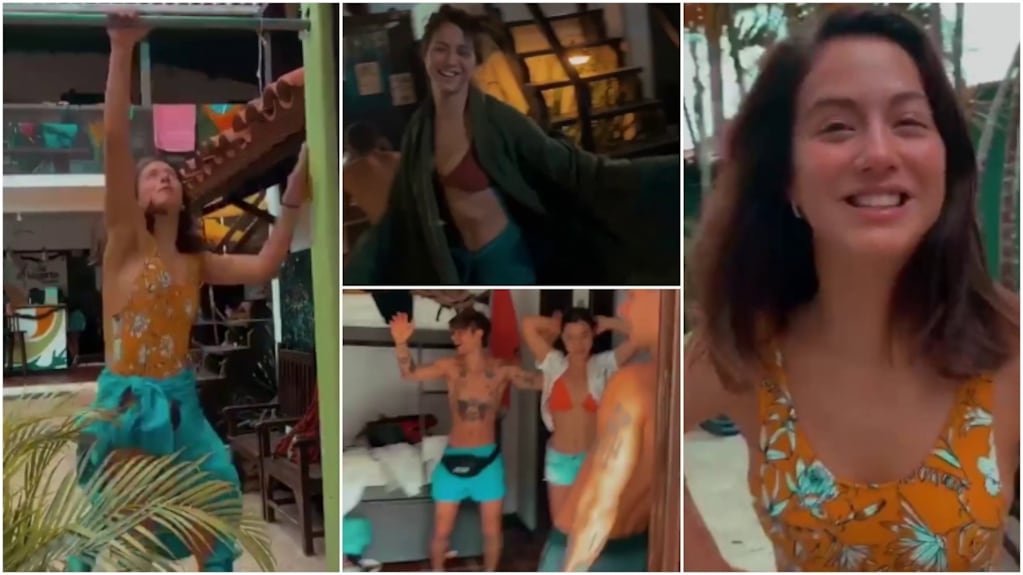 Los días de Flor Vigna en Buzios tras la final del Súper Bailando: risas con amigos y diversión en el hostel