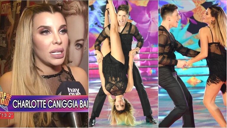 Charlotte Caniggia, indignada con el jurado tras su bajo puntaje en el Súper Bailando