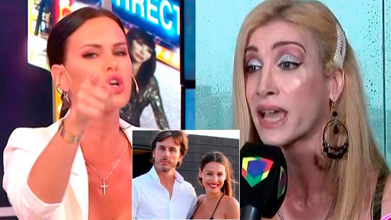 Natalie Weber se peleó al aire con La Rubia Peronista y defendió a Roberto García Moritán