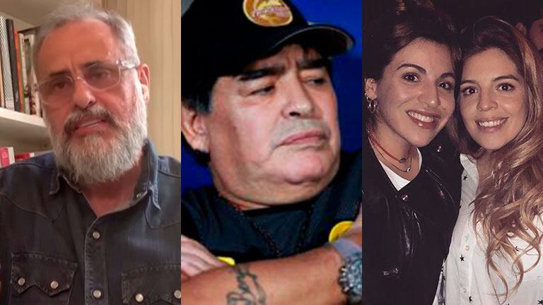 Jorge Rial reveló que no quiso pasar el audio de Diego Maradona contra su hija
