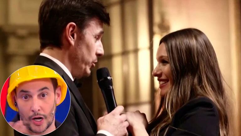 Rodrigo Lussich bancó a Roberto García Moritán por haberle cantado a Pampita