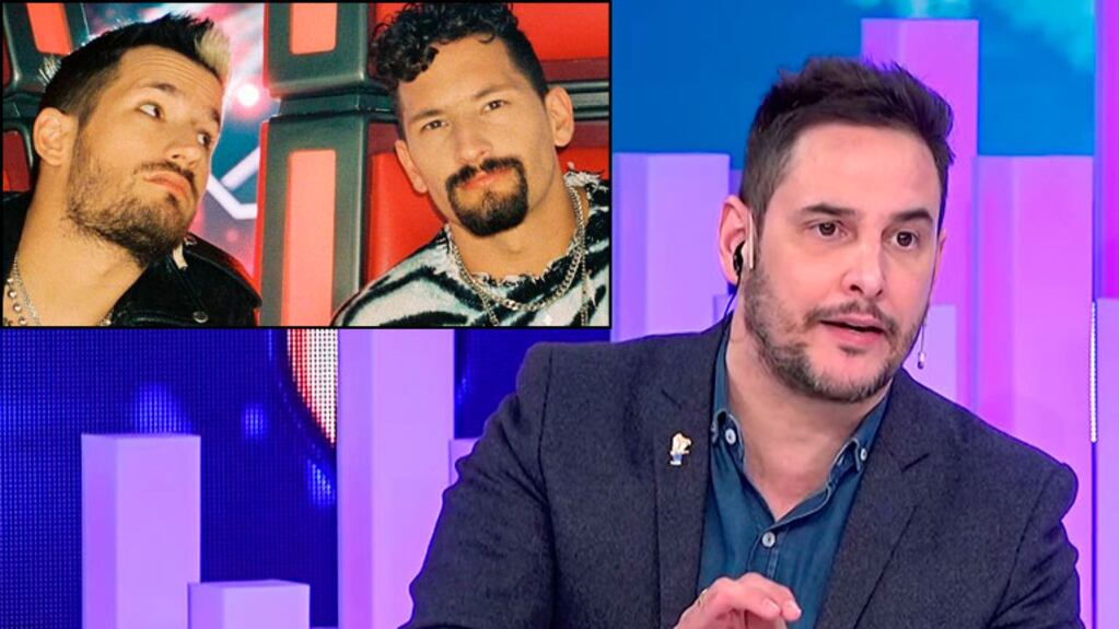 Rodrigo Lussich contra Mau y Ricky Montaner por su perfomance en La Voz Argentina
