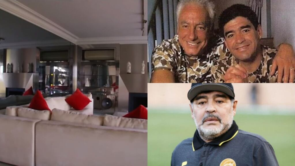 El controvertido living de Coppola donde Maradona se reunía con sus amantes: "Detrás se sentaba gente a ver qué sucedía"