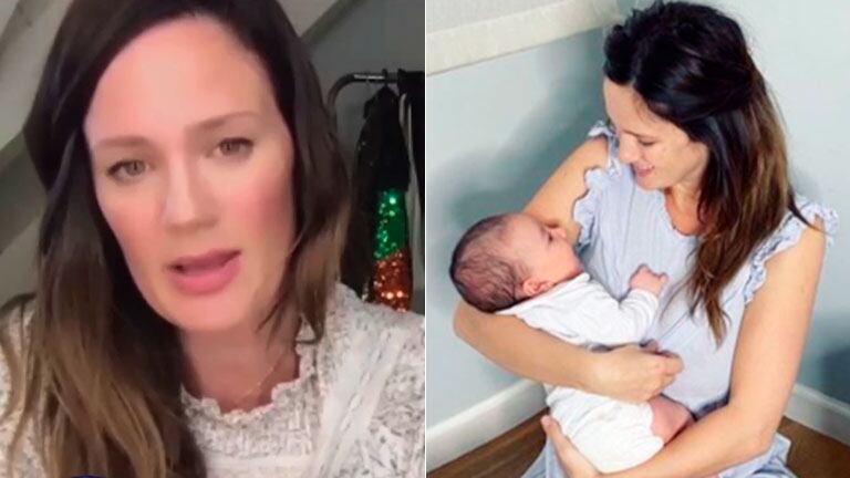 Paula Chaves contó que Filipa tiene alergia a la proteína de la leche de vaca