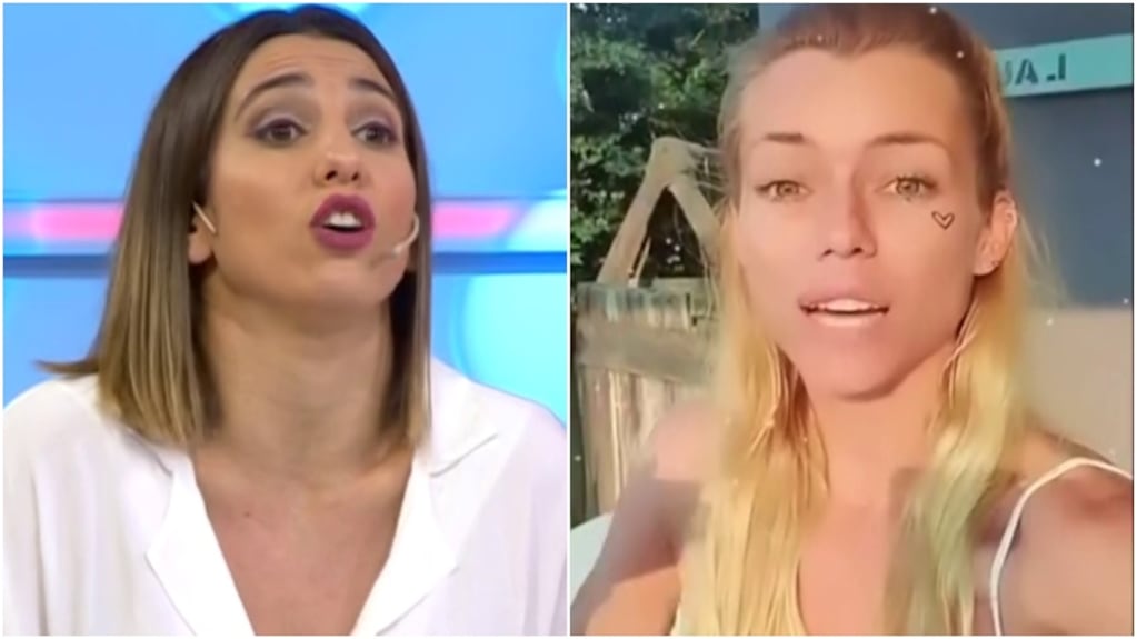 El filoso dardo de Cinthia Fernández a Nicole Neumann en El show del problema: "¿No era que no iba al programa para cuidar a sus hijas porque no tenía empleadas?"