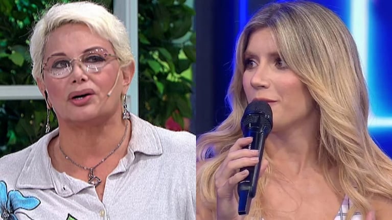 La picante pregunta de Estefi Berardi a Carmen Barbieri: "¿Laurita Fernández fue tu mejor nuera?"
