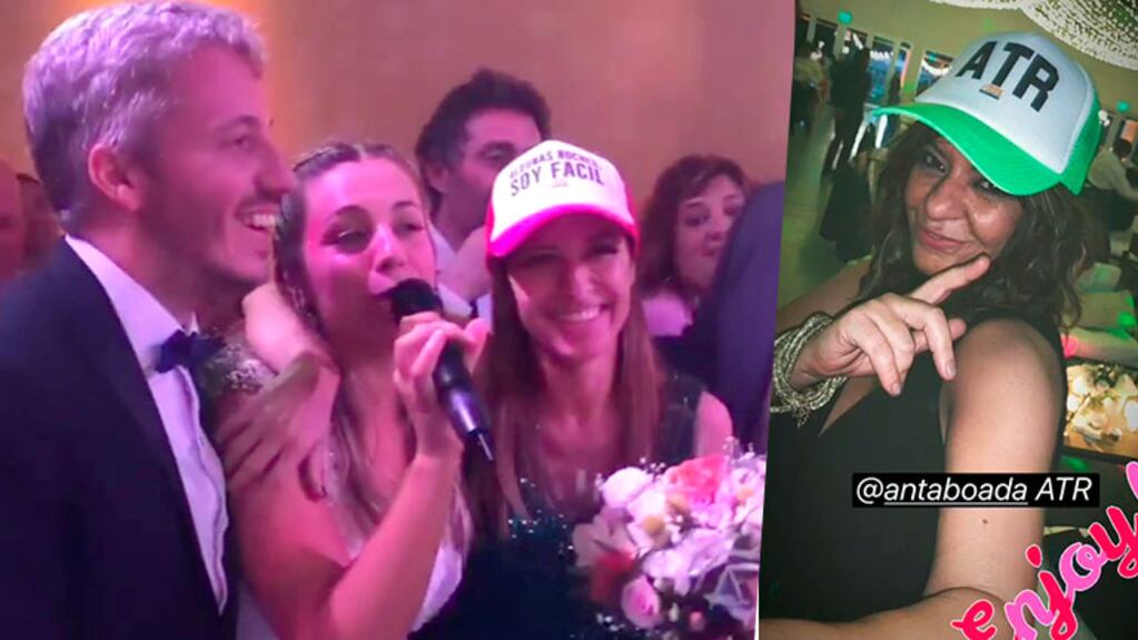 Andrea Taboada le quiso robar el ramo a Mariana Brey en la boda de Maite Peñoñori