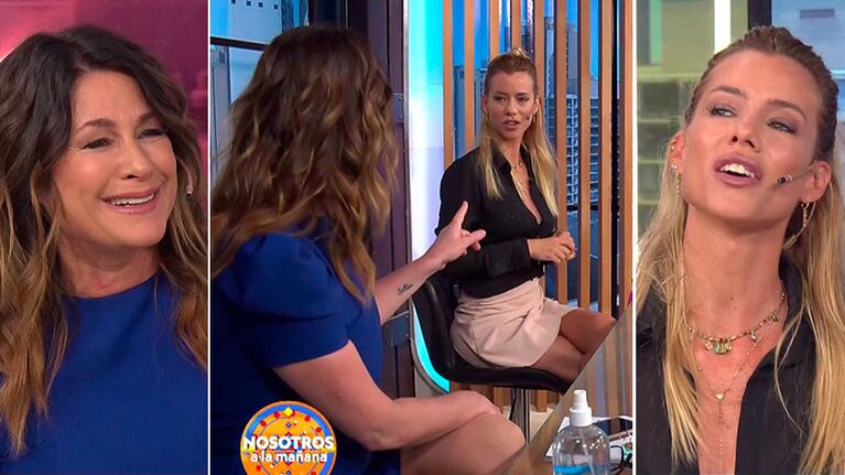 ¡Sin previo aviso! Andrea Campbell sorprendió en vivo a Nicole Neumann con una infidencia