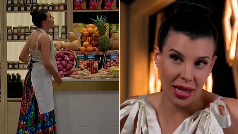 Charlotte Caniggia sufrió un importante contratiempo en MasterChef Celebrity
