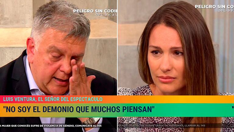 Luis Ventura se quebró al hablar de la ausencia de sus padres: “Siempre que lo digo, lloro”