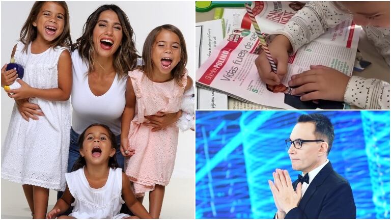 Cinthia Fernández mostró qué opinan sus hijas sobre Marcelo Polino en las redes