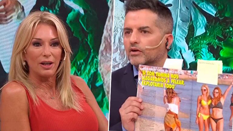El pícaro comentario de Yanina Latorre al ver sus fotos playeras con Analia Franchín en la revista Pronto