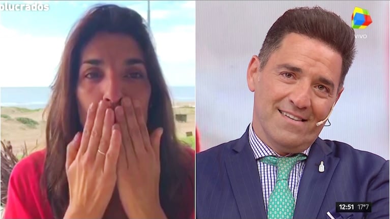 Romina Propato sorprendió en vivo a Mariano Iúdica en San Valentín