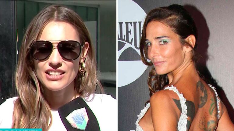 Pampita habló de los rumores de pelea con Juana Viale