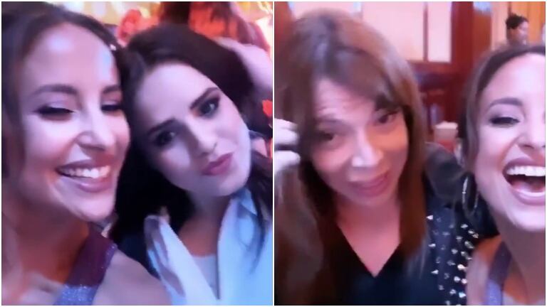 El divertido encuentro de Lizy Tagliani, Lourdes Sánchez y Sofi Morandi en Los Más Clickeados 2019
