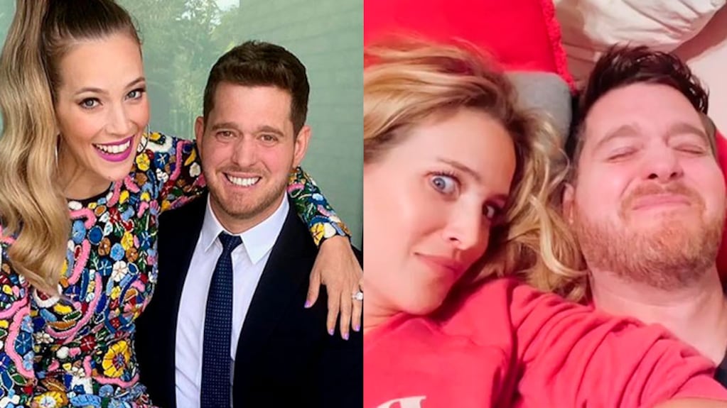 Michael Bublé fue engañado por Luisana Lopilato en medio de un desafío viral y la mandó al frente en las redes