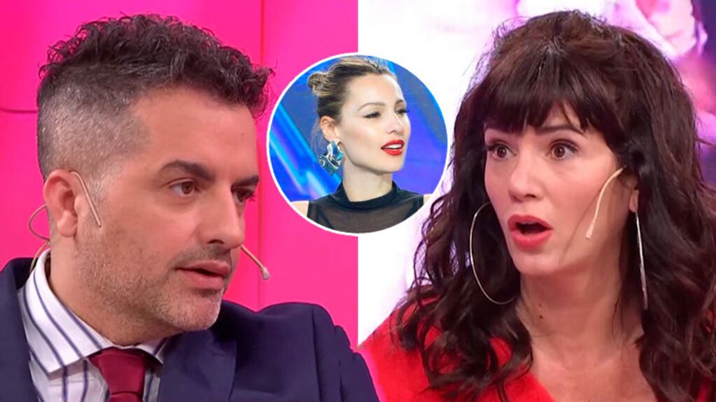 ¿Será así? De Brito le confesó a Griselda Siciliani su picante hipótesis sobre el supuesto "odio" de Pampita hacia ella