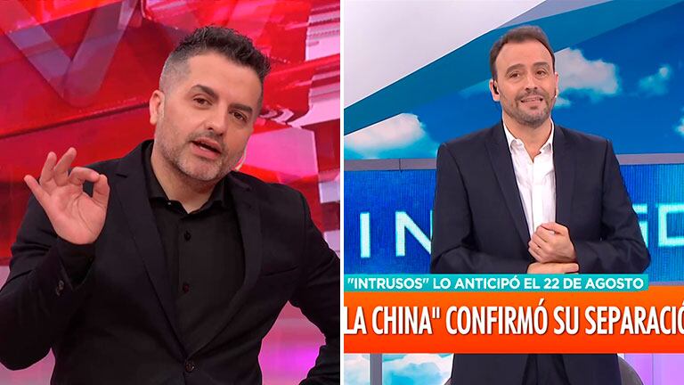 En Intrusos comentaron la separación de la China Suárez de Benjamín Vicuña