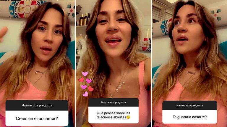 ¿La cuarentena la pone mimosa? La concreta postura de Jimena Barón sobre el poliamor