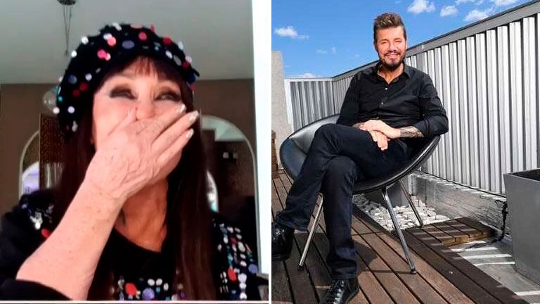 Moria Casán reveló detalles de su reciente charla con Marcelo Tinelli