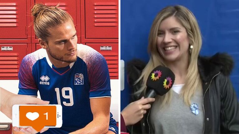 Laurita Fernández contó cómo se hizo amiga del adonis de la Selección de Islandia