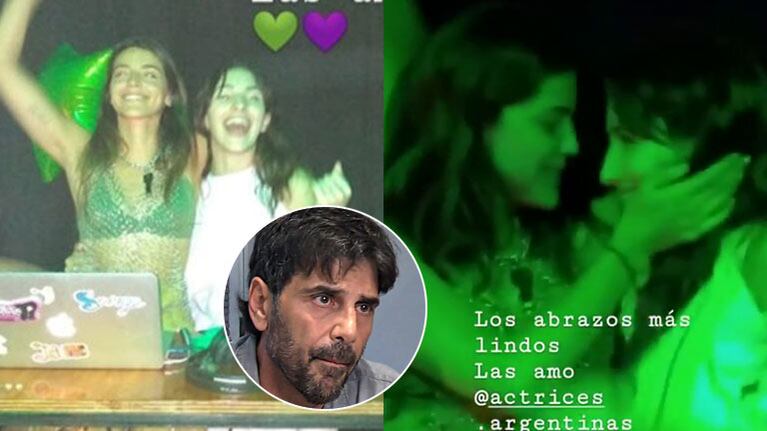 Calu Rivero y Thelma Fardin, juntas tras las denuncias contra Juan Darthés