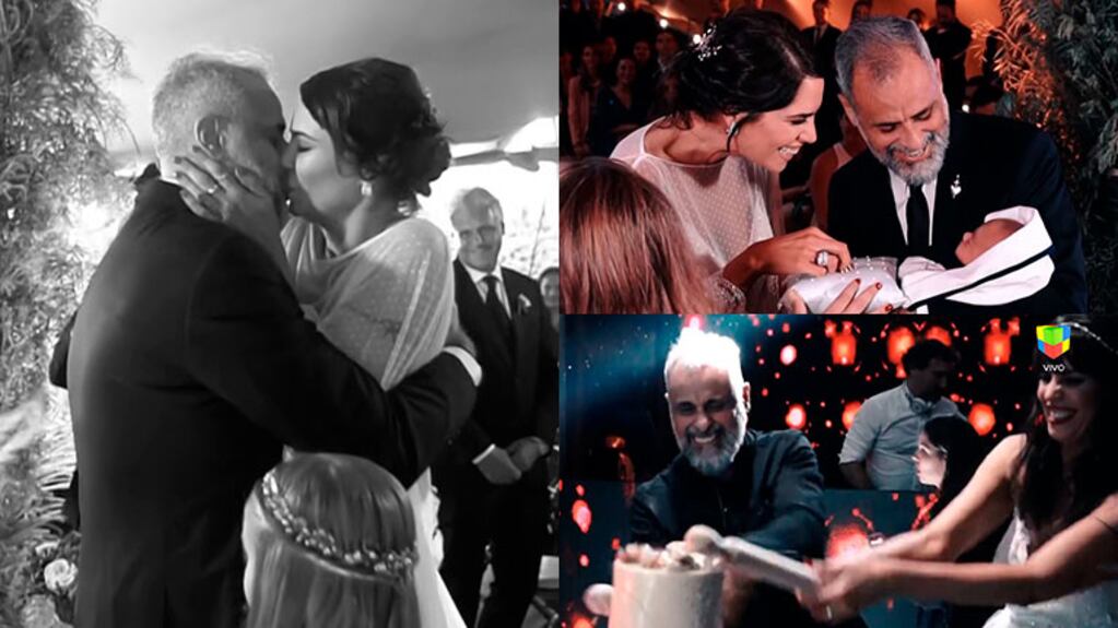 El video oficial de la boda de Jorge Rial y Romina Pereiro