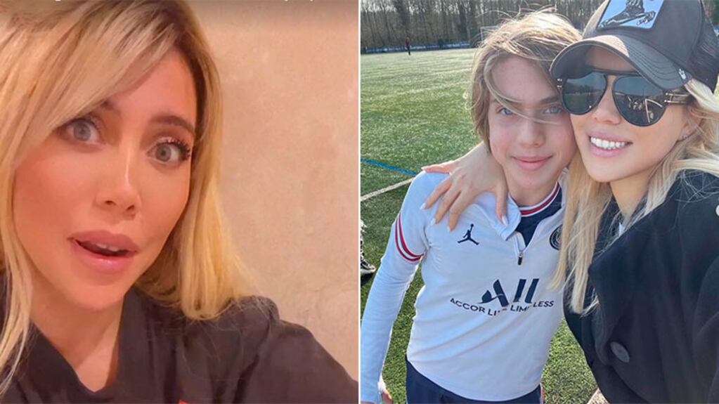 Se accidentó el hijo mayor de Wanda Nara y Maxi López