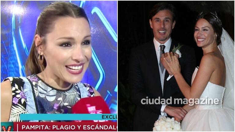 La reacción de Pampita sobre los que dicen que se casó rápido con García Moritán y que en pocos meses se separa