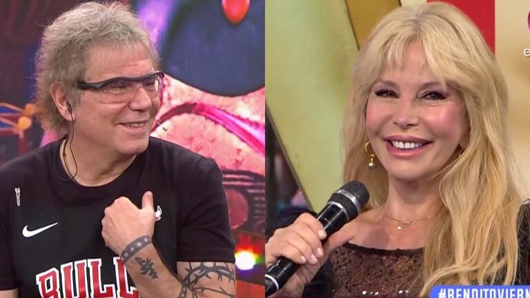 Graciela Alfano sorprendió a Beto Casella en vivo: "Vos me viste hacer el amor"