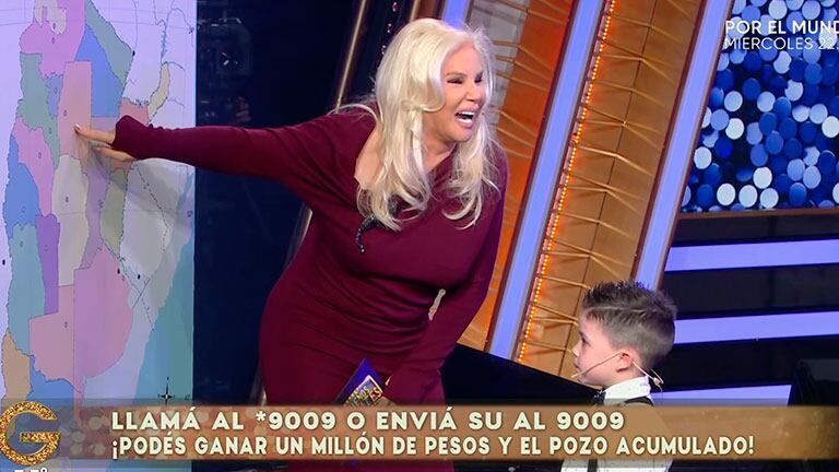 ¡Ay, Susana! El divertido blooper en vivo de la diva junto a un nene de cinco años: “¡No lo puedo creer!”