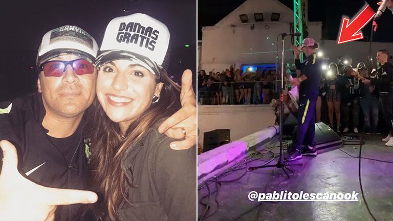 El video de Gianinna Maradona de su encuentro con Rocío Oliva en un boliche