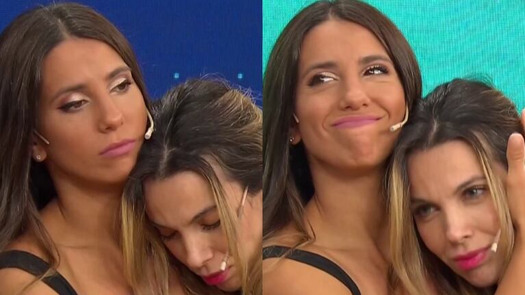Dulce abrazo de Cinthia Fernández con Verónica Macías tras denunciar a Cacho Garay: "Temblaba mucho cuando la abracé"