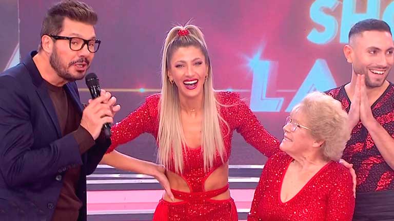 La abuela de Cande Rugeri incomodó a Marcelo Tinelli en La Academia