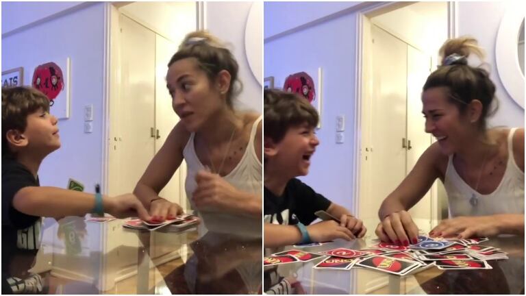 El enojo de Momo, el hijo de Jimena Barón en un juego: "Todo había empezado bien"