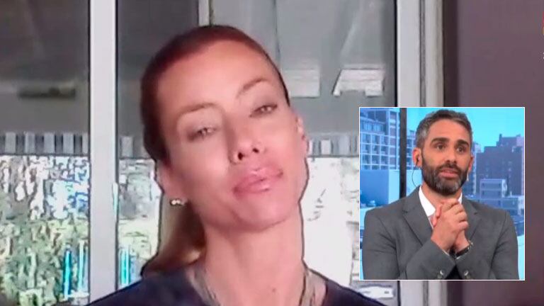 Nicole Neumann y un momento incómodo al quedarse sin aire en Nosotros a la Mañana