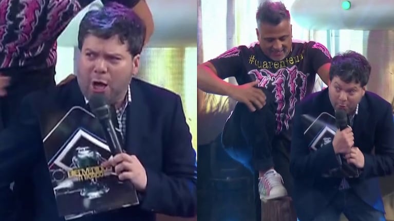 El blooper de Guido Kaczka y Marcelo Iripino en Bienvenidos a bordo: "Me la dio mal en la raja"