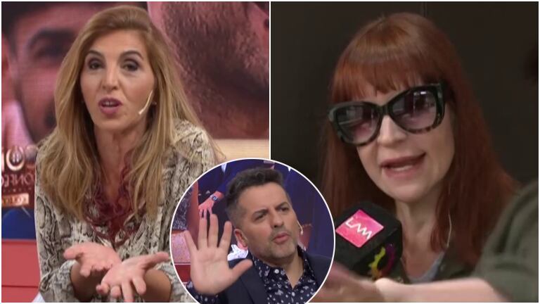 Matilda Blanco se fue de un móvil de LAM tras pelearse con Karina Iavícoli: "Ángel, cambiá a esas chiruzas que tenés ahí"